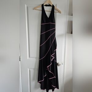 Blondie Nites Black and Pink Formal Dress